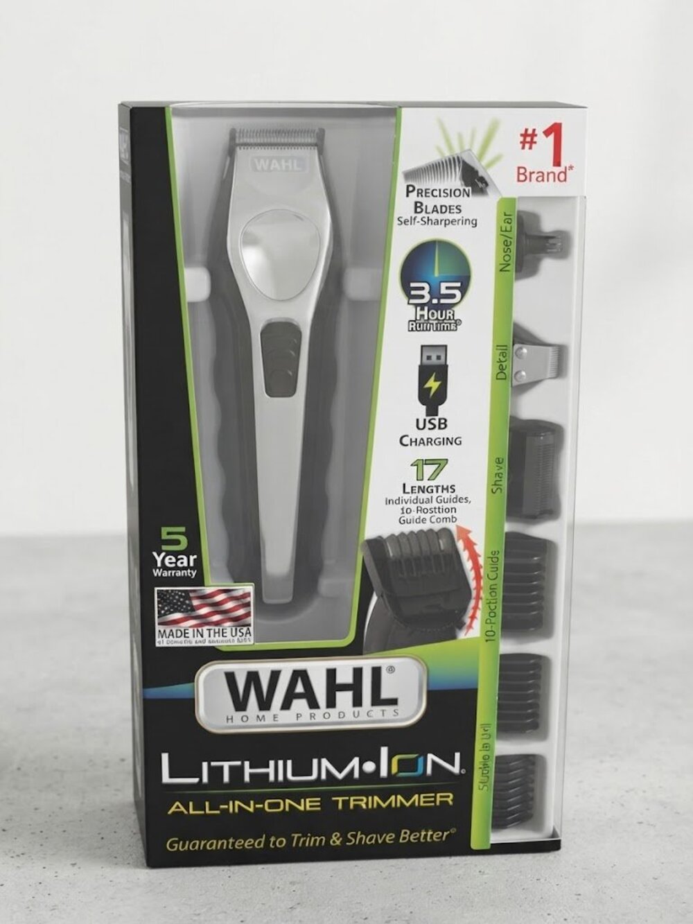 NIB Wahl Lithium-Ion All-In-One Cordless Grooming Trimmer Kit